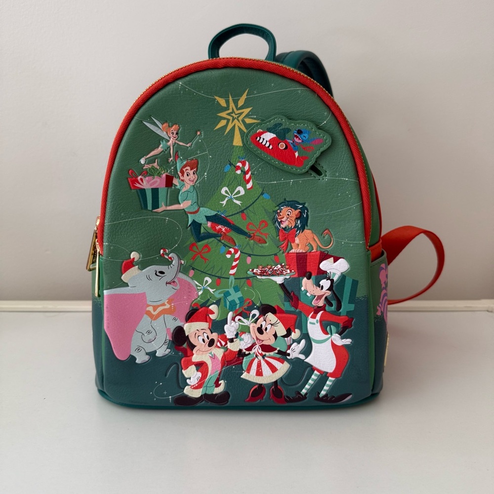 Loungefly Disney Christmas Mini Backpack